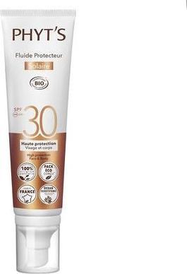 Image du produit Phyt's Fluide solaire BIO visage et corps SPF 30 Vitamine E - 100ml - (Crème solaire visage, SPF 30, 100 ml)