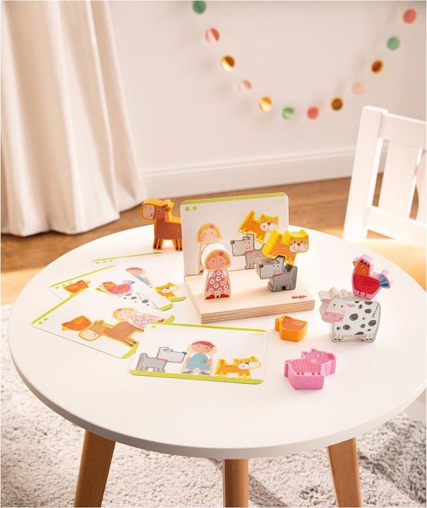 Actual product image Haba Stacking toy farm (German)