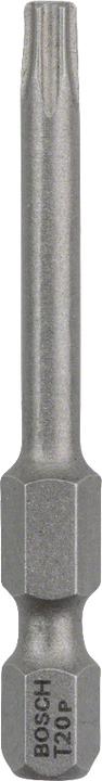Actual product image Bosch Professional Zubehör Screwdriver bit extra-hard T20, 49 mm, 25-pack (Hexagon socket TX)
