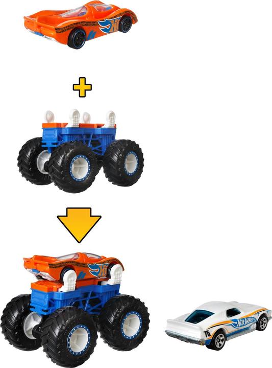 Actual product image Hot Wheels Monster Trucks Monster Maker