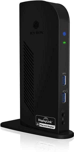 Icy Box Ib-Dk2242ac (USB-B, 6 Ports)
