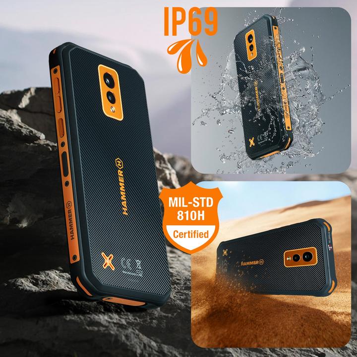 Actual product image Myphone Energy X 4G LTE (64 GB, Orange, 5.50", SIM + eSIM, 4G)