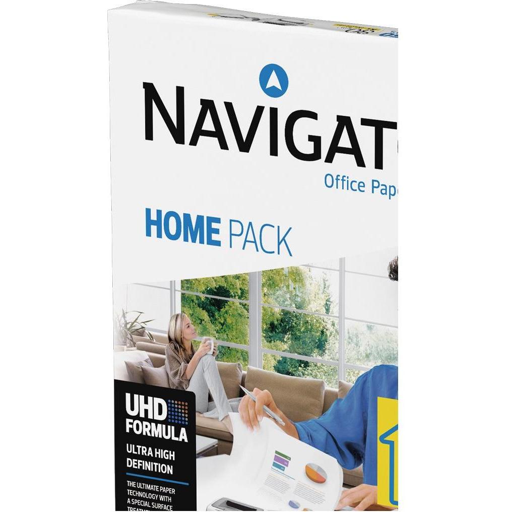 Thumbnail - Navigator, Kopierpapier, Kopierpapier HOME PACK DIN A4 80 g/qm 250 Blatt - Normal/Kopierpapier - 80 g/m² (80 g/m², 250 x...