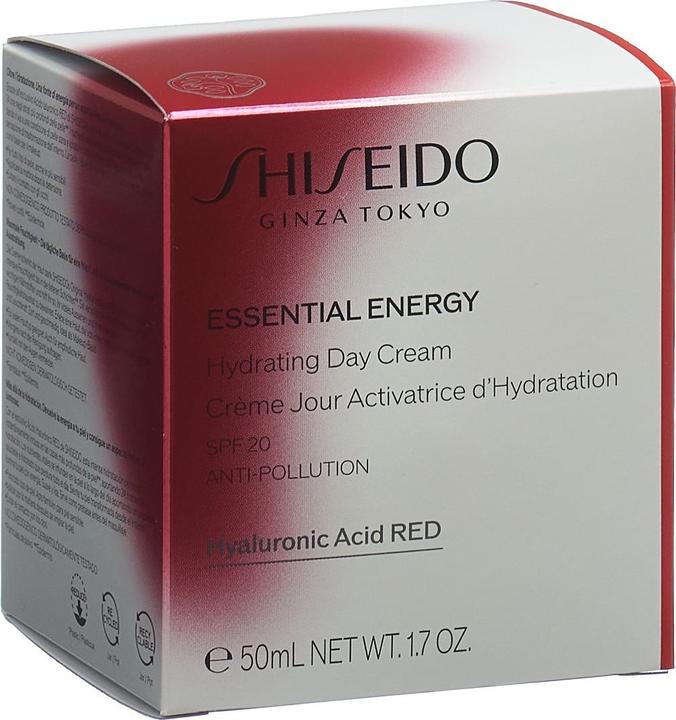 Actual product image Shiseido Essentials Energy Hydratant Day (50 ml, Day cream, SPF 20)