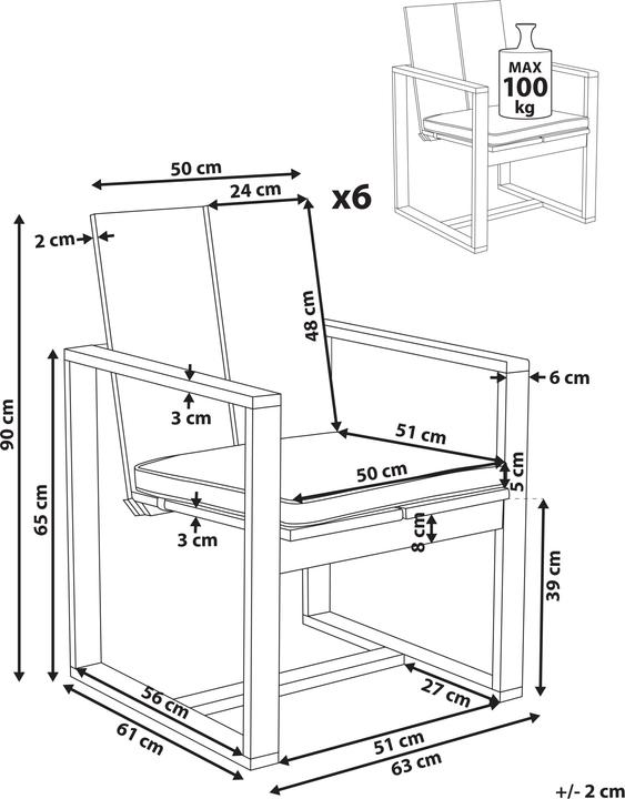 Produktbild Beliani Azzanello