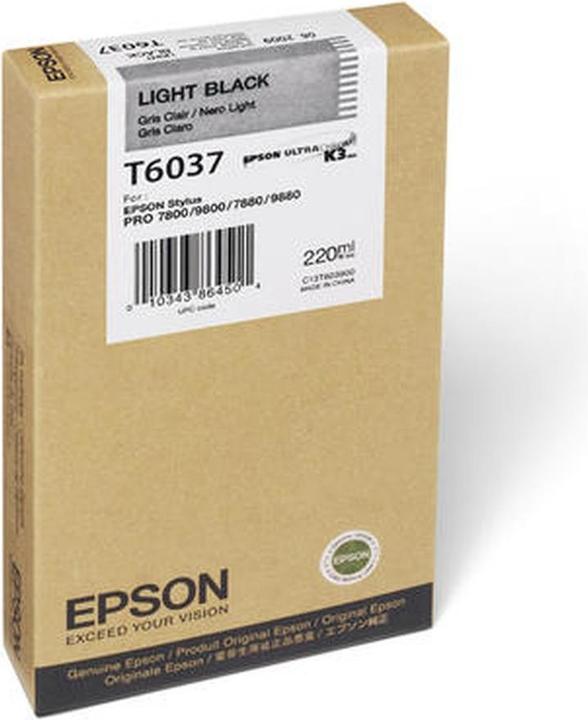 Actual product image Epson T6037 (LBC)
