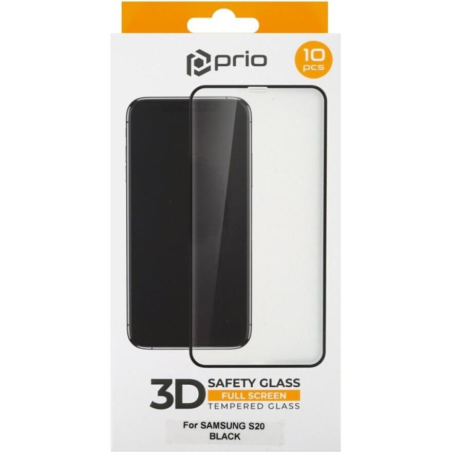 Thumbnail - prio 10x 3D Displayschutzglas für Samsung S20 schwarz (10 Stück, Samsung Galaxy S20, Samsung Galaxy S20 5G), Smartphone ...