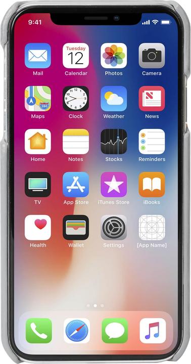Actual product image Krusell Sunne Cover Apple iPhone XS vintage gray (Apple iPhone XS)