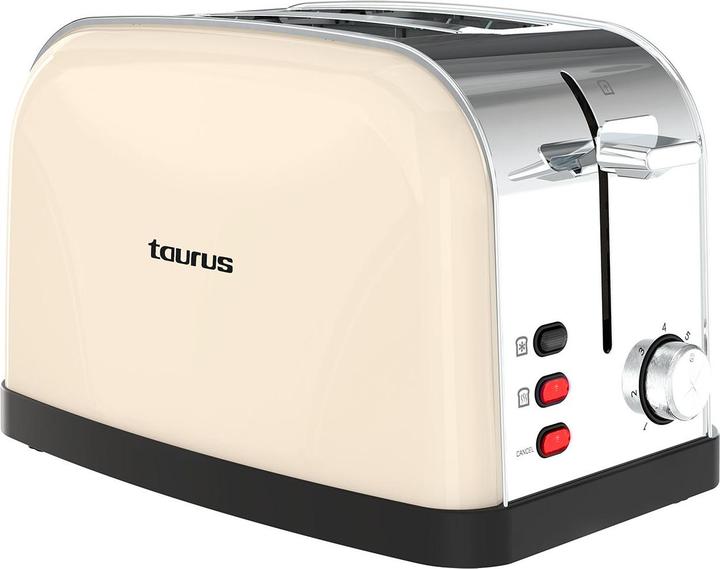 Taurus Tostapane a due fessure Vintage 2 Crema