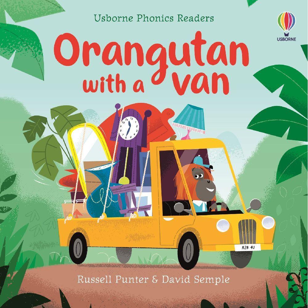Thumbnail - Punter:Orangutan with a van, Kinderbücher von Russell Punter, David Semple