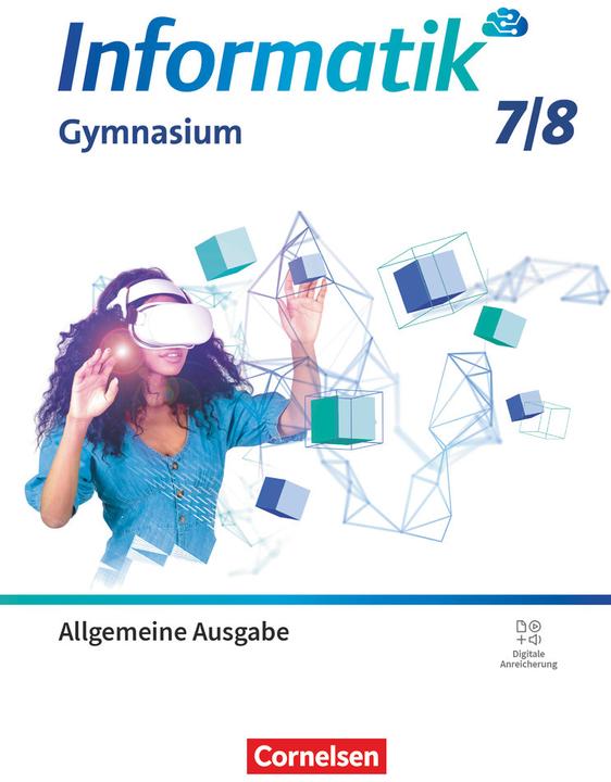 Image du produit Informatik, Gymnasium Sekundarstufe I - Allgemeine Ausgabe ab 2024, Band 1, Schulbuch (Allemand, Elke, Benjamin/Pelz, Radan, 2024)