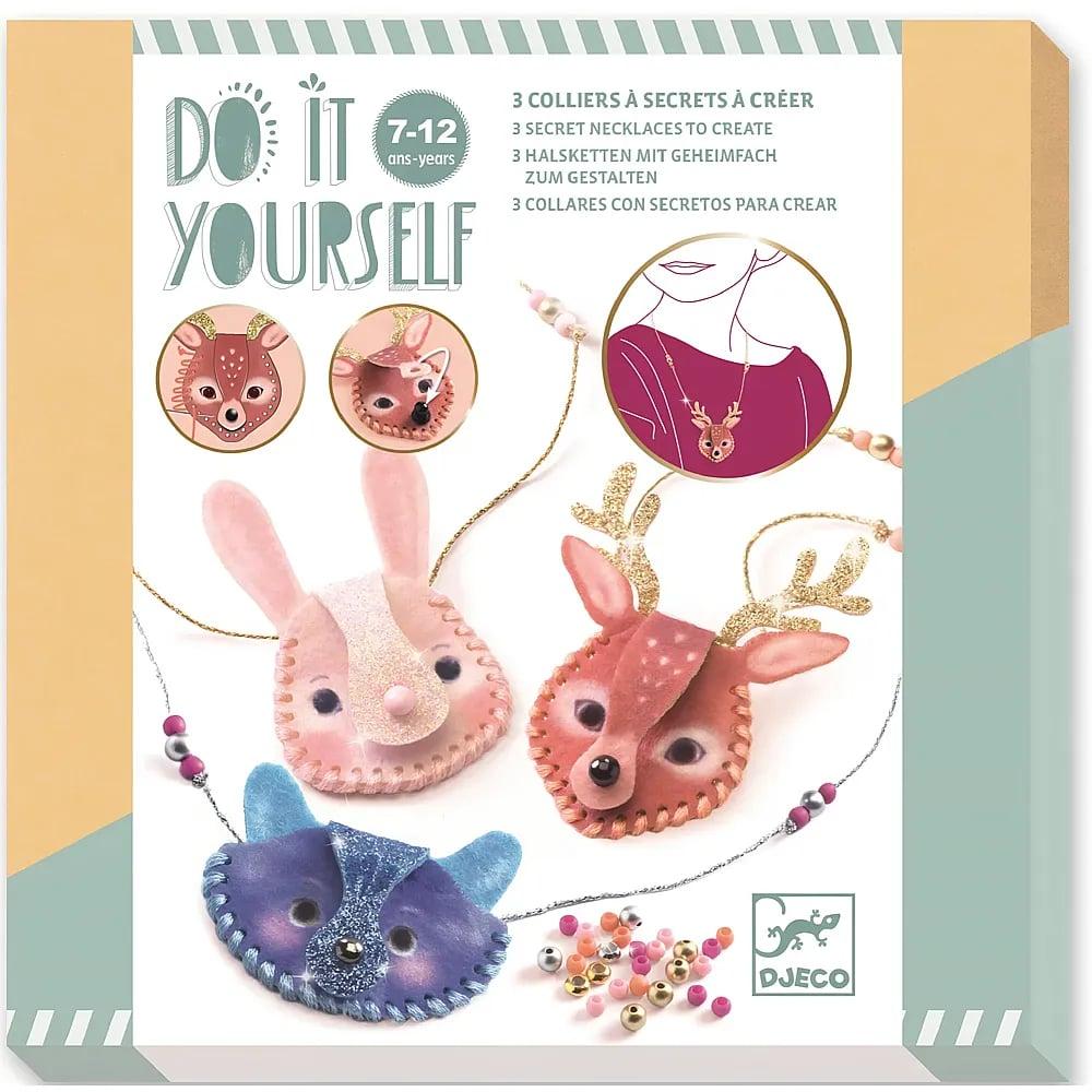 Djeco DIY - Funkelnde Geheimhalsketten (54257521)