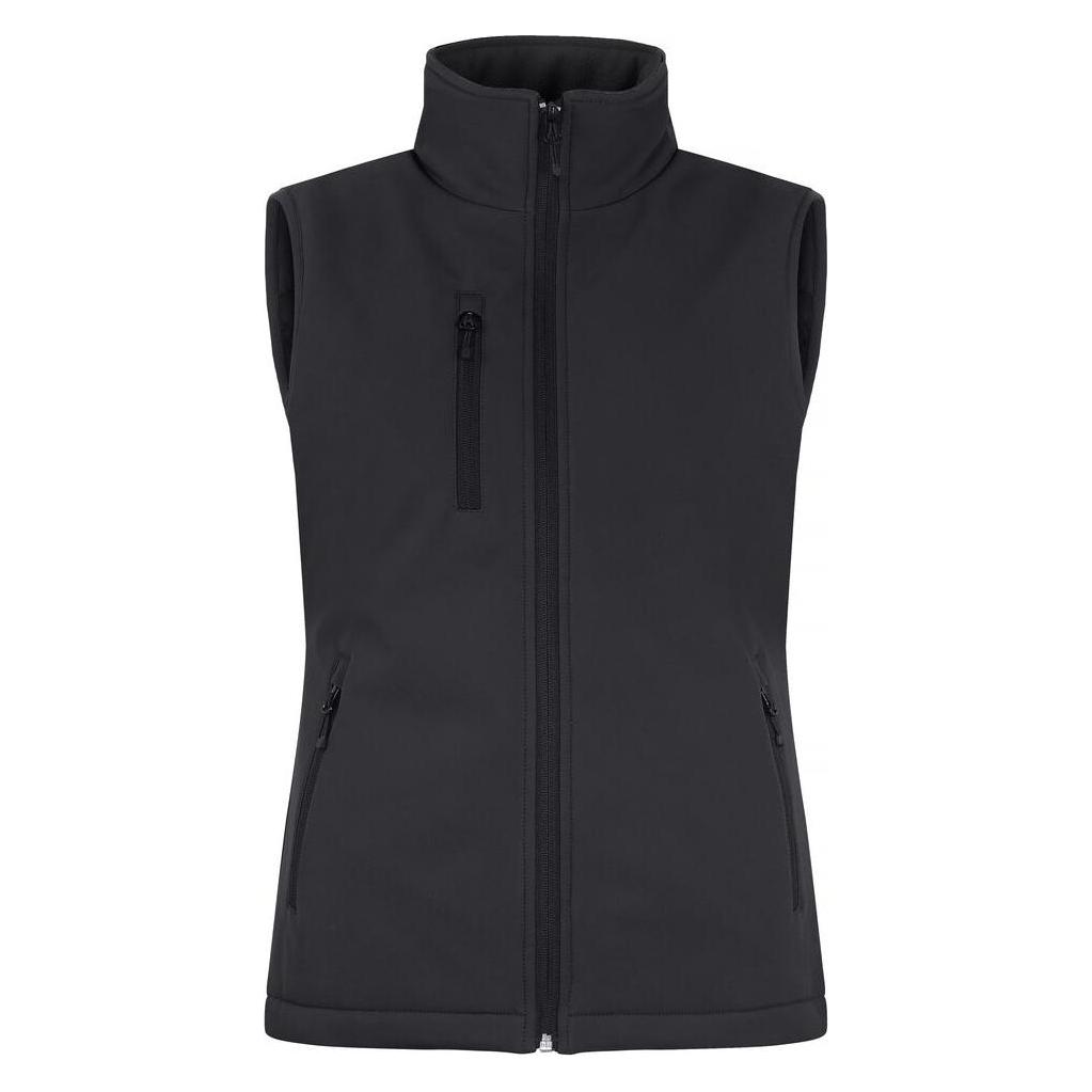 Clique, Damen, Westen, Padded Softshell Vest Women, Schwarz, (Xl)