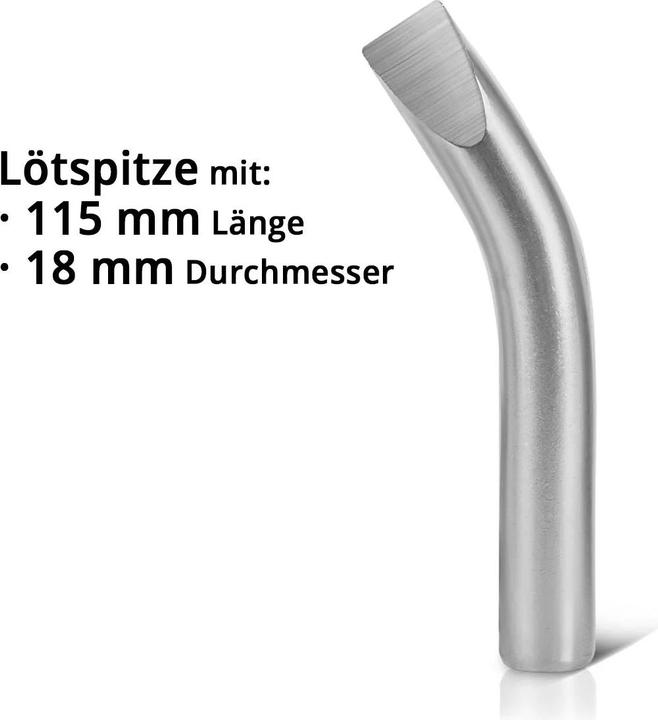 Actual product image Stahlwerk high-performance soldering iron with 300 watts and up to 500 °C including replacement tip