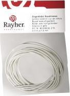 Immagine prodotto Rayher Cinghie rotonde in pelle di capra 2 pz. bianche