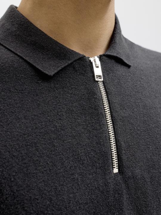 Produktbild Jack & Jones Jjeemil Knit Zip Polo Ss Sn (M)