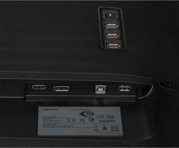 Actual product image Samsung S24A600 (2560 x 1440 pixels, 24")