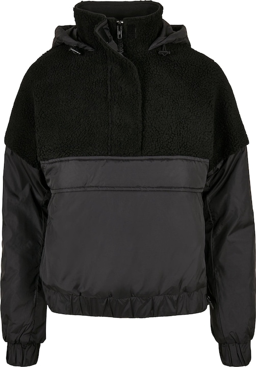 Image du produit Urban Classics Ladies Sherpa Mix Pull Over Jacket (3XL)