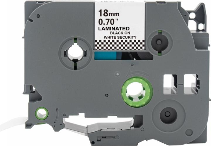 Produktbild Hermex Alternatives Siegelband zu Brother Tze-SE4 Etiketten Beschriftungsband (1.80 cm, Weiss)