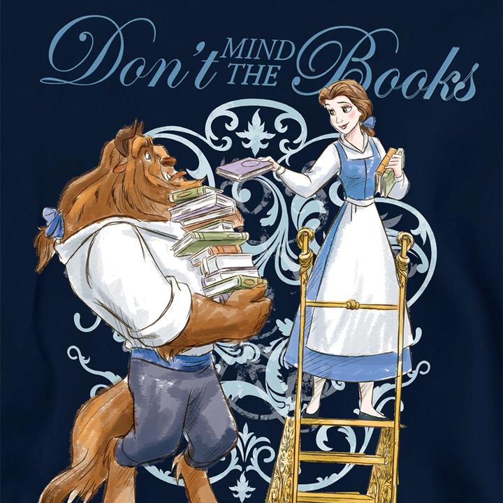Produktbild Beauty And The Beast Don't Mind the Books Kapuzenpullover (128)