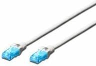 Actual product image Digitus CAT5e U-UTP patchk.,5m, white (U/UTP, CAT5e, 5 m)