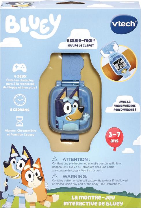 Immagine prodotto VTech Bluey- La Montre-Jeu Interactive (Francese, 3 - 6 anni)