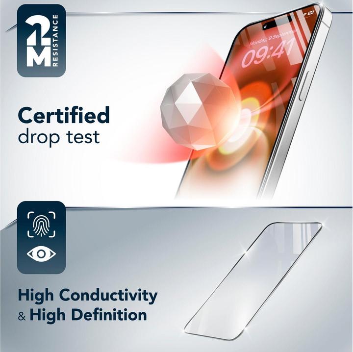 Image du produit Cellularline Xtreme Glass (1 pcs, Apple iPhone 17)