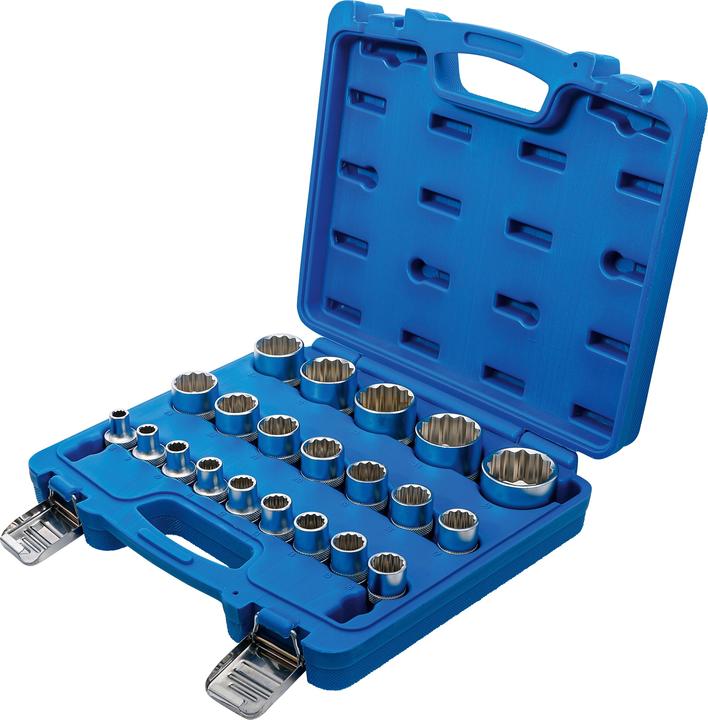 Actual product image BGS Socket spanner socket set (10 mm, 11 mm, 12 mm, 13 mm, 14 mm, 15 mm, 16 mm, 17 mm, 18 mm, 19 mm, 20 mm, 21 mm, 22 mm, 23 mm, 24 mm, 25 mm, 26 mm, 27 mm, 28 mm, 29 mm, 30 mm, 31 mm, 32 mm, 33 mm, 34 mm, 35 mm, 36 mm, 8 mm, 9 mm)