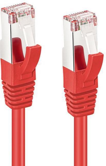 Produktbild MicroConnect SSTP CAT6 50M Red LSZH (S/FTP, CAT6, 50 m)