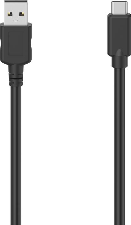 Produktbild Hama USB-C-Kabel, USB-A-Stecker - USB-C-Stecker, USB 2.0, 480 Mbit/s, 0,75 m (0.75 m, USB 2.0)