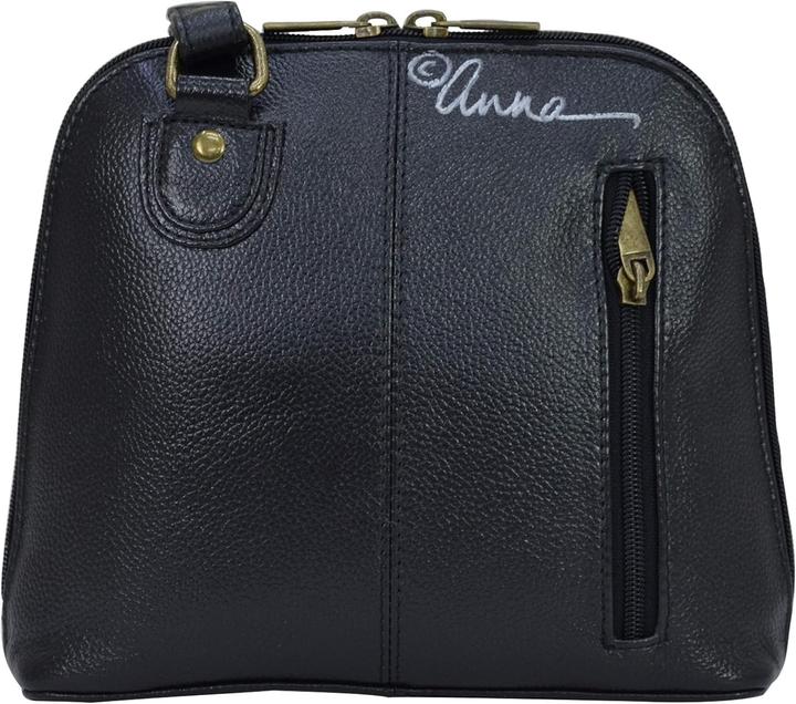 Actual product image Anuschka Leather Small Multi-Compartment Zipper Organizer
