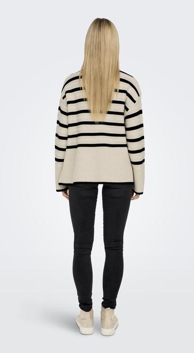 Produktbild Only Gestreifter Strickpullover (L)