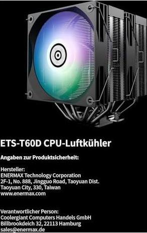 Produktbild Enermax ETS-T60D-ARGB (159 mm)