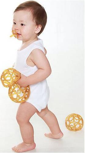 Produktbild Hevea Greifling Star Ball Natur