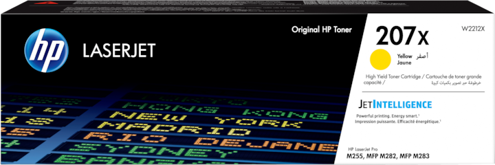 Actual product image HP 207X (Y)