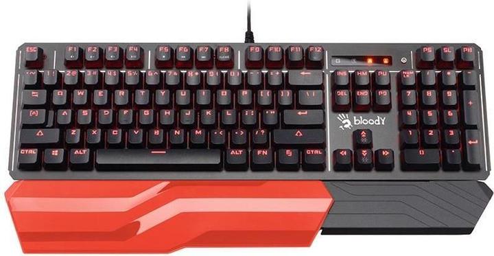 Produktbild A4Tech Bloody B975 - Verkabelt - USB - Mechanischer Switch - QWERTY - RGB-LED - Schwarz (US, Kabelgebunden)
