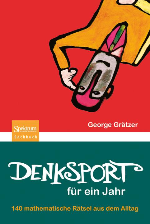 Produktbild Denksport für ein Jahr (Deutsch, George Grätzer, 2010)
