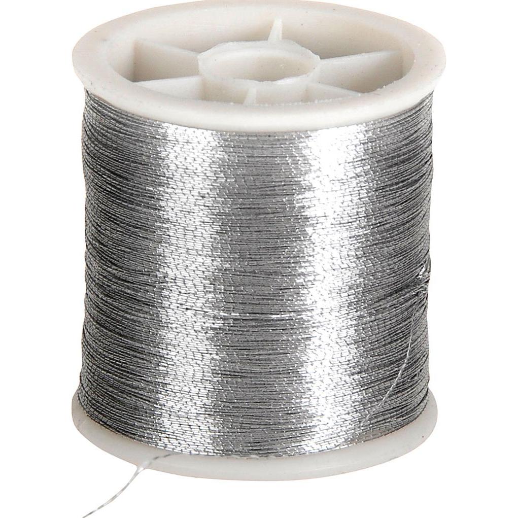 Creativ Company Sewing Thread, Filato + Lana, Grigio