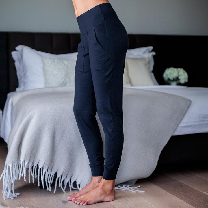 Produktbild Dagsmejan Pyjama Unterteil "Stay Warm" dunkelblau (38, M)