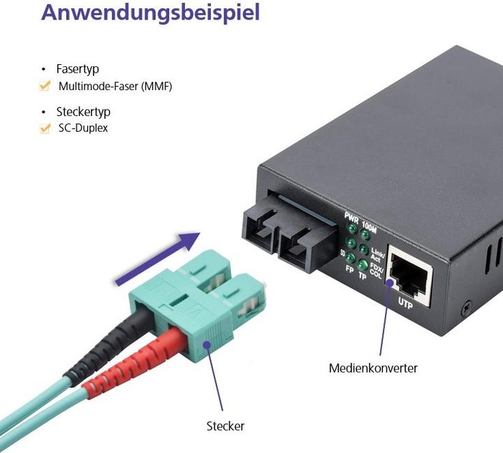Produktbild Helos Herweck LWL Patchkabel (CAT8.1, 3 m)