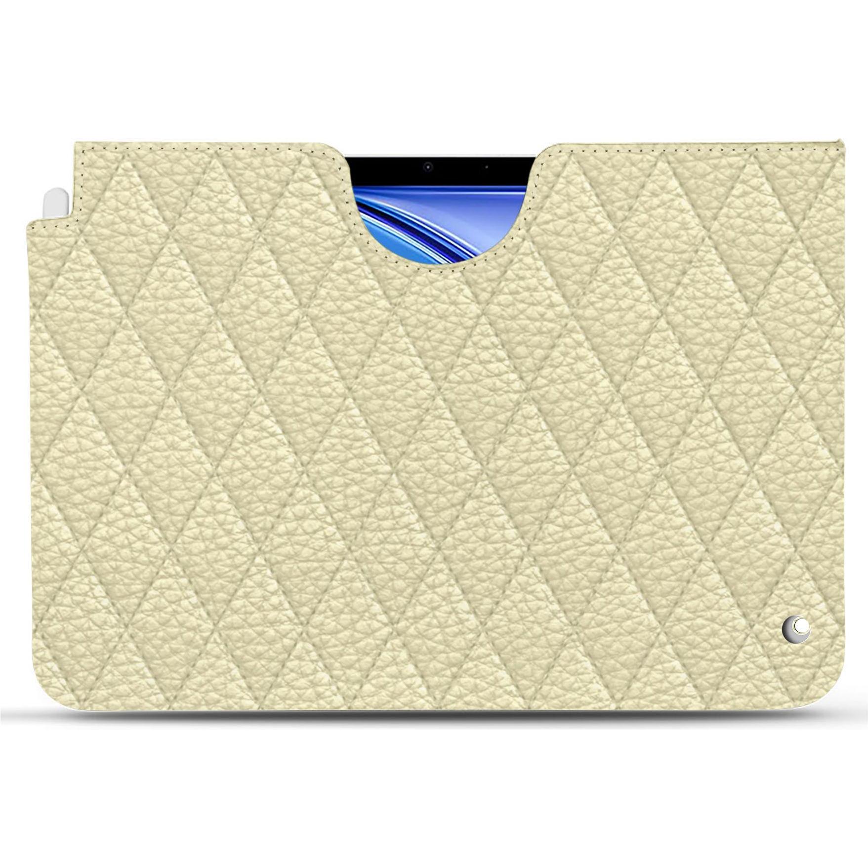 Noreve Lederschutzhülle (iPad Air 2020 (4. Gen), iPad Air 2022 (5. Gen)), Tablet Hülle, Beige