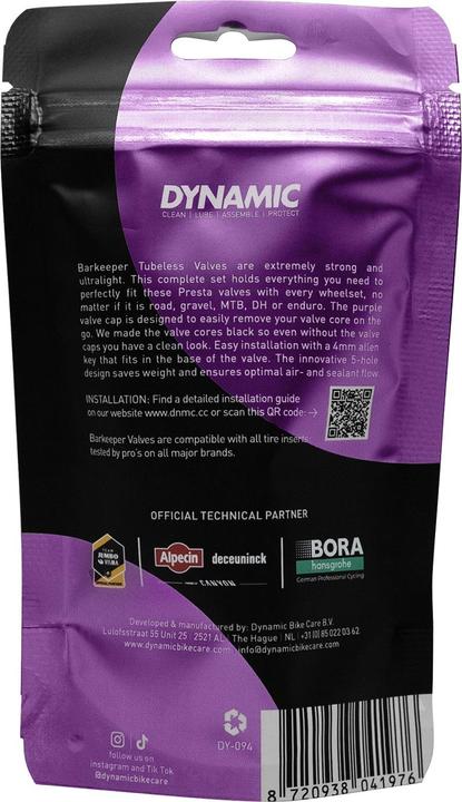 Produktbild Dynamic Bike Care Bar Keeper Tubeless Valves 44mm