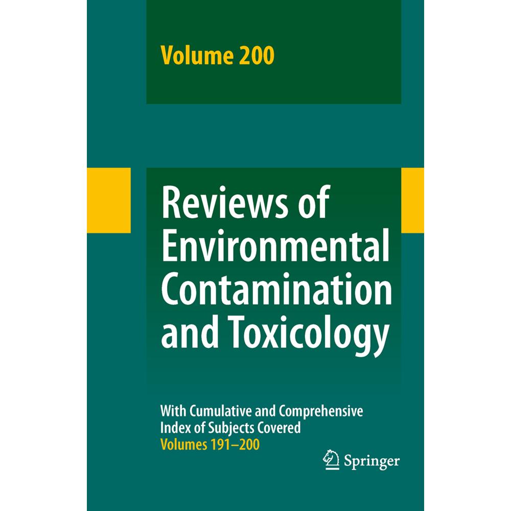 Reviews of Environmental Contamination and Toxicology, Fachbücher von David M. Whitacre