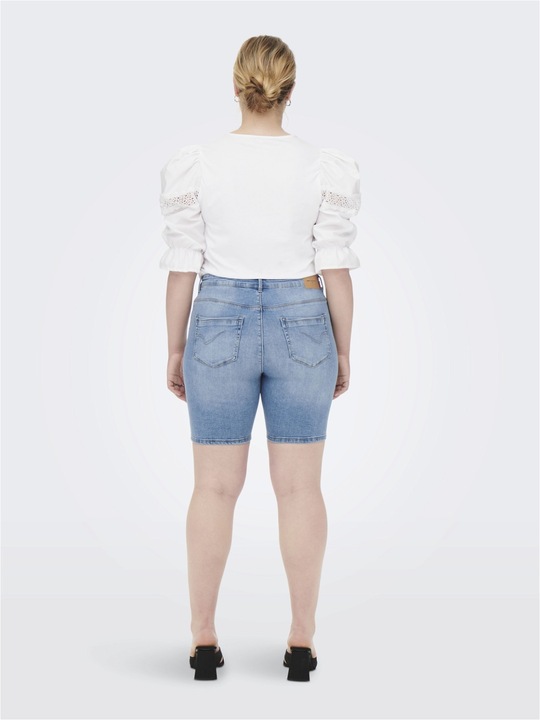 Produktbild Only Curvy CARLaola Reg Destroyed Jeansshorts (48)