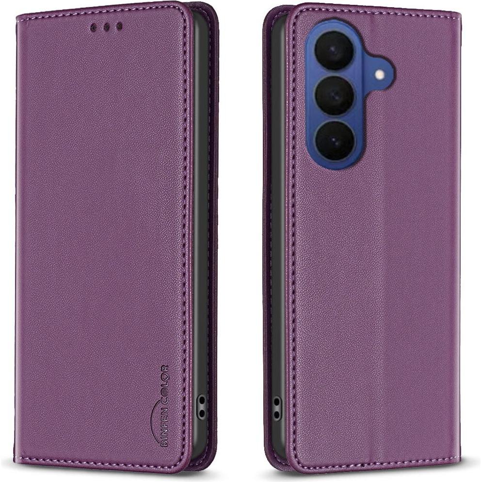 Binfen Color Galaxy S26 - BINFEN Flip Case Hülle (Samsung Galaxy S26), Cover smartphone, Viola