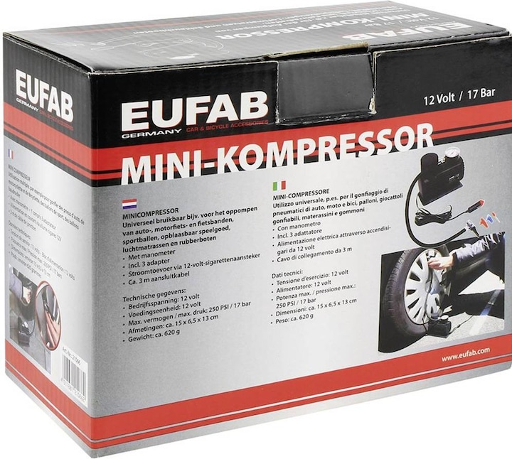 Immagine prodotto Eufab Mini 21066 (17 bar)