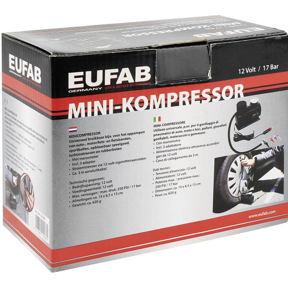 Thumbnail - Eufab, Kompressor, Mini 21066 (17 Bar)