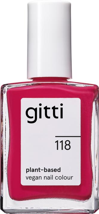 Produktbild Gitti no. 118 Nail Polish Raspberry Red (Himbeerrot, Farblack)