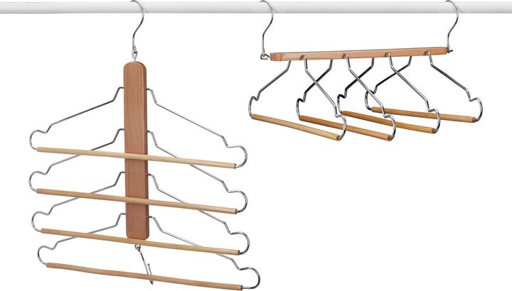 Immagine prodotto Relaxdays Grucce appendiabiti multiple (2 x)