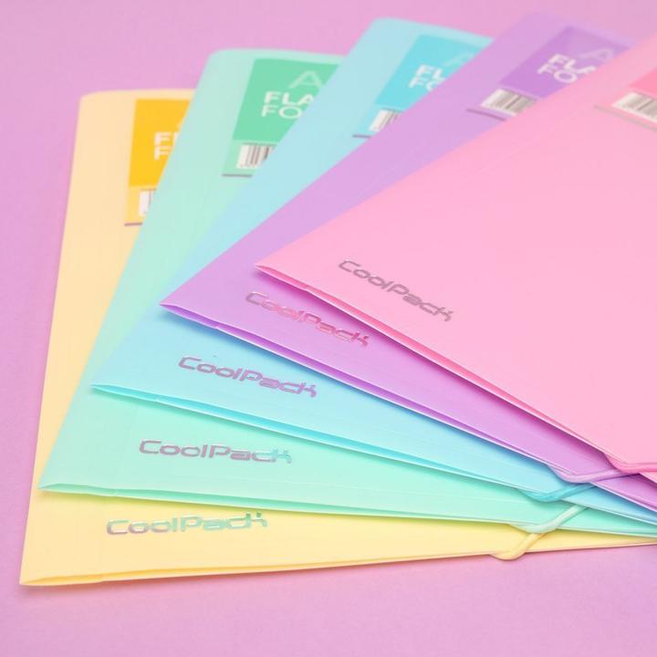 Produktbild Coolpack flap folder PP, A4, pastel yellow (A4, 1x)